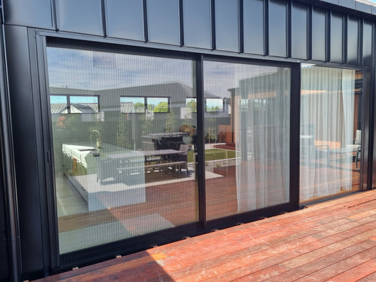 Canterbury Blinds and Screens - Pleated Fly Screen Doors